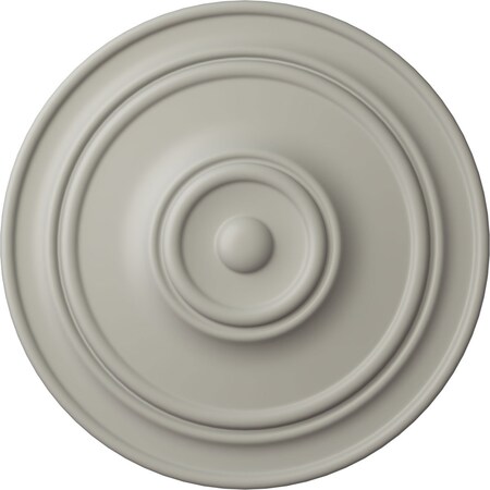 Classic Ceiling Medallion (For Canopies Up To 5 1/2), Hnd-Painted Pot Of Cream, 21 7/8OD X 2 3/8P